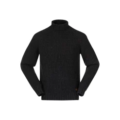 Fashion Bergans Nordmarka Merino High Neck Jumper Men - Dark Shadow Grey