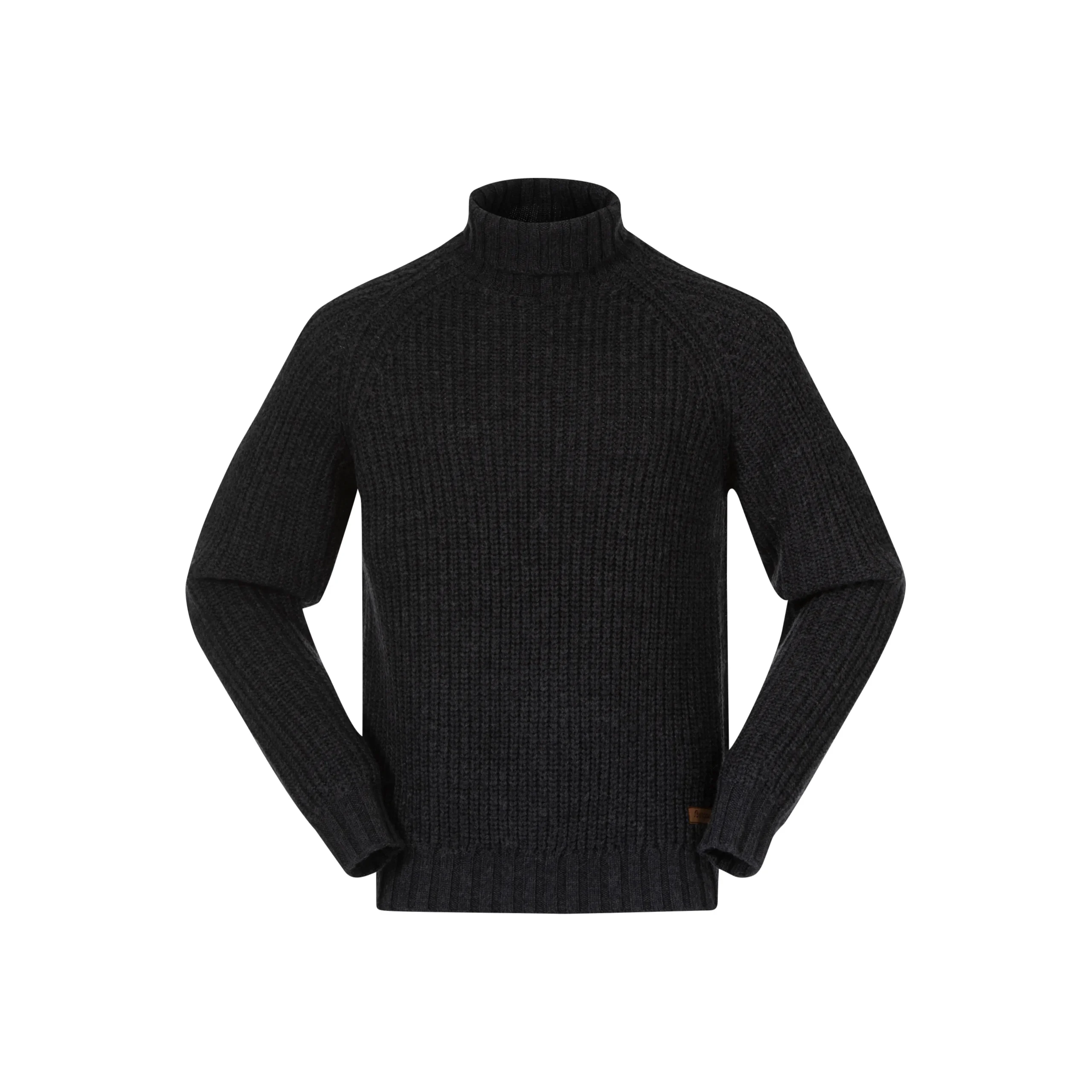 Fashion Bergans Nordmarka Merino High Neck Jumper Men - Dark Shadow Grey