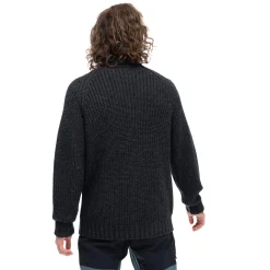 Fashion Bergans Nordmarka Merino High Neck Jumper Men - Dark Shadow Grey