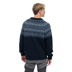Shop Bergans Nordmarka Merino Jumper Men - Navy Blue / Husky Blue