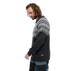 Cheap Bergans Nordmarka Merino Jumper Men - Dark Shadow Grey / Aluminium