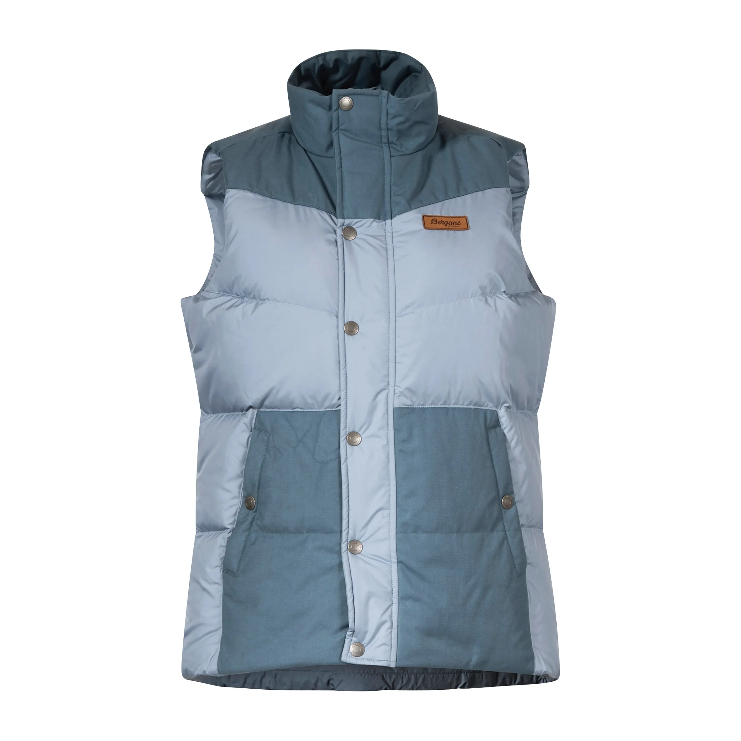 Sale Bergans Nordmarka Outdoor Down Vest Women - Husky Blue / Orion Blue