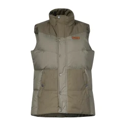 Store Bergans Nordmarka Outdoor Down Vest Women - Green Mud