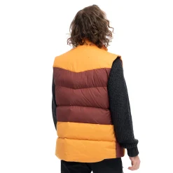 Online Bergans Nordmarka Outdoor Down Vest Men - Amarone Red / Golden Field