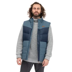 Sale Bergans Nordmarka Outdoor Down Vest Men - Navy Blue / Orion Blue