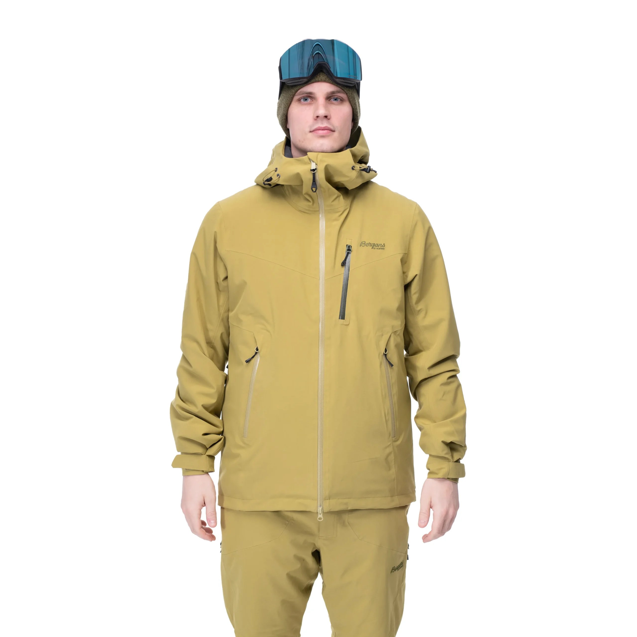 Shop Bergans Oppdal Insulated Jacket - Olive Green