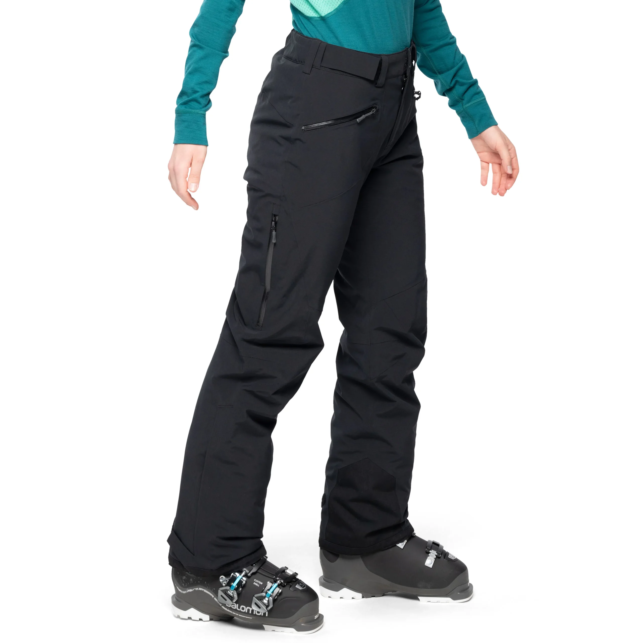 Shop Bergans Oppdal Insulated Lady Pants - Black