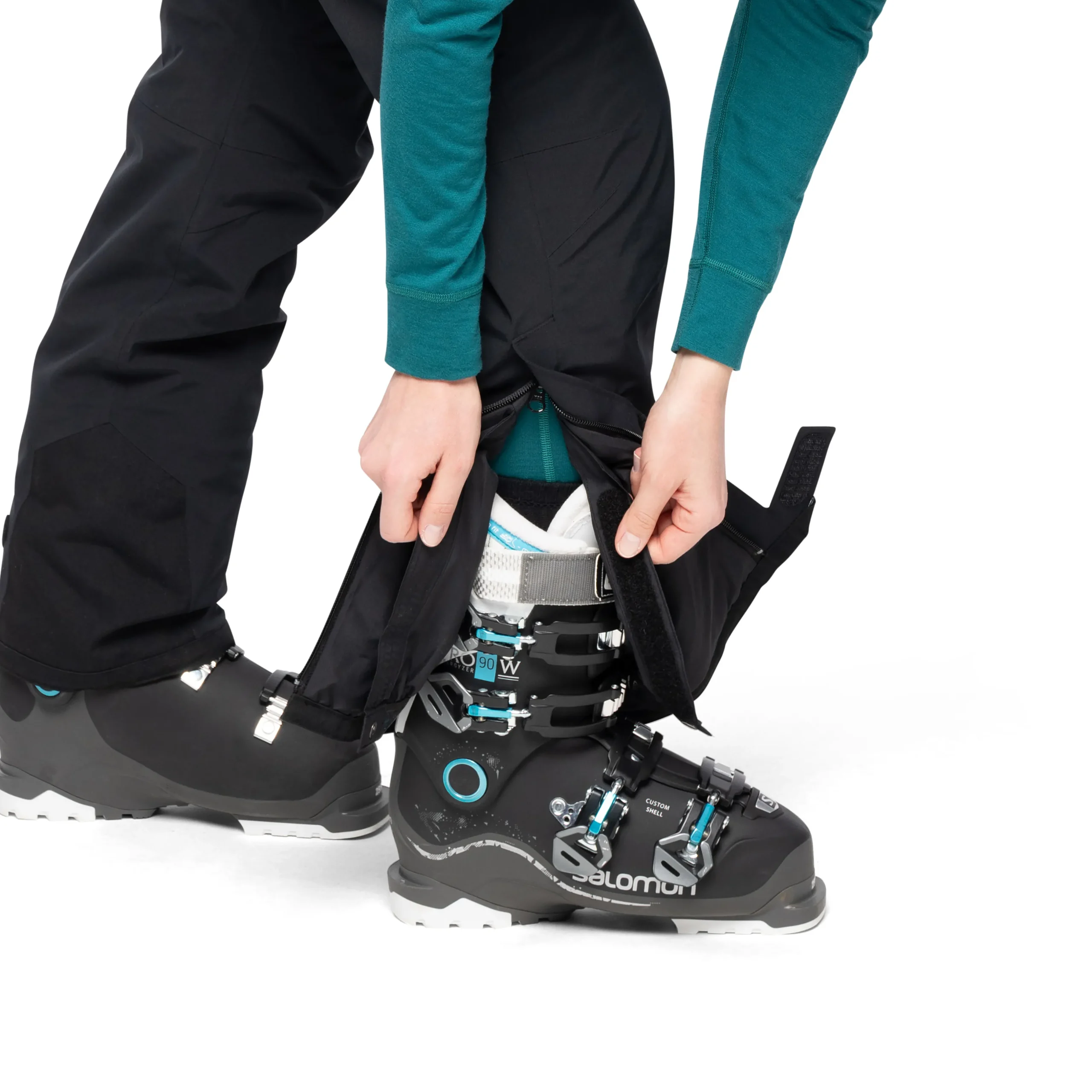 Shop Bergans Oppdal Insulated Lady Pants - Black