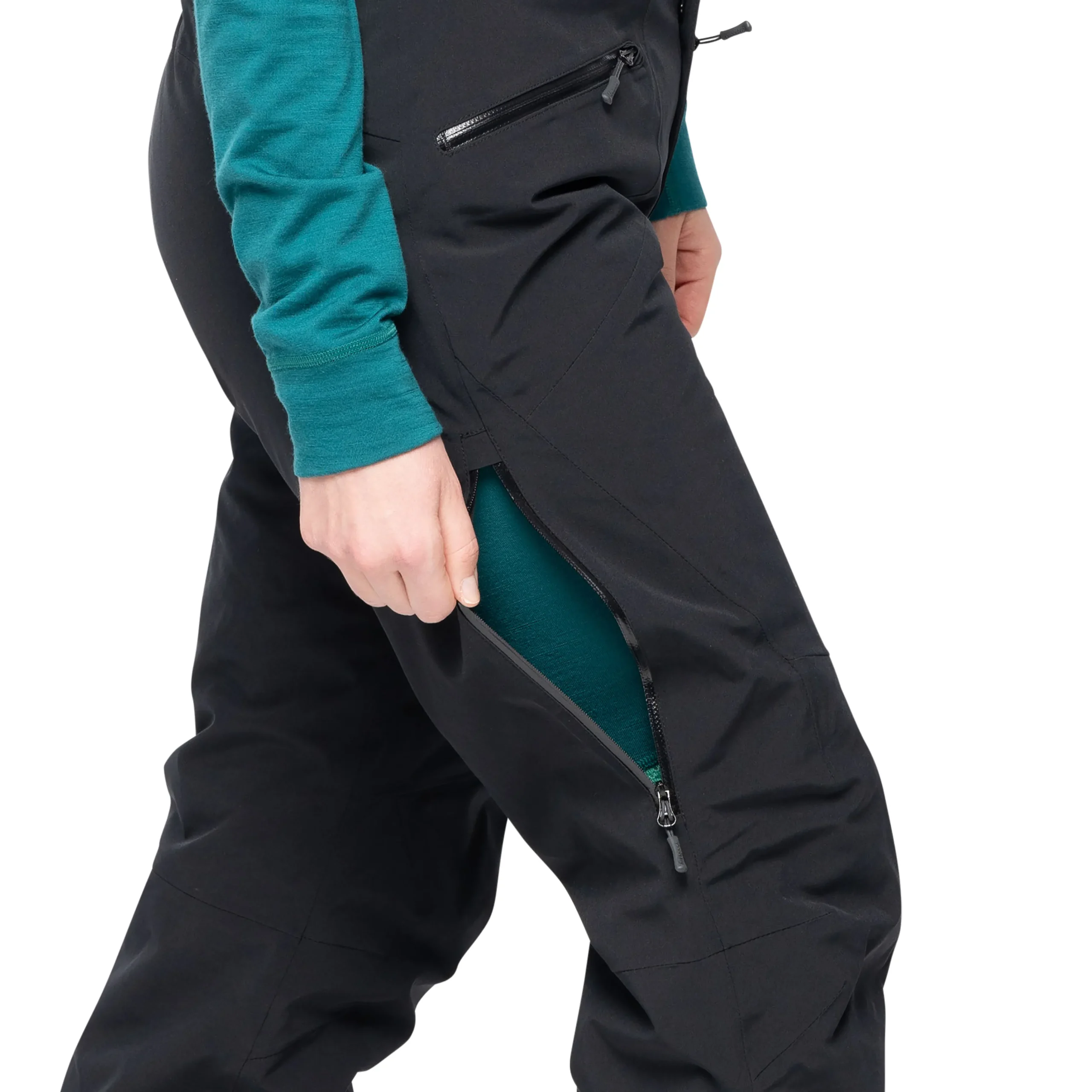 Shop Bergans Oppdal Insulated Lady Pants - Black