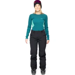 Shop Bergans Oppdal Insulated Lady Pants - Black