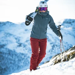 Hot Bergans Oppdal Insulated Lady Pants - Chianti Red