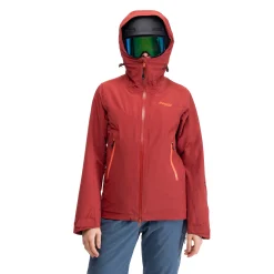 Clearance Bergans Oppdal Insulated W Jacket - Chianti Red