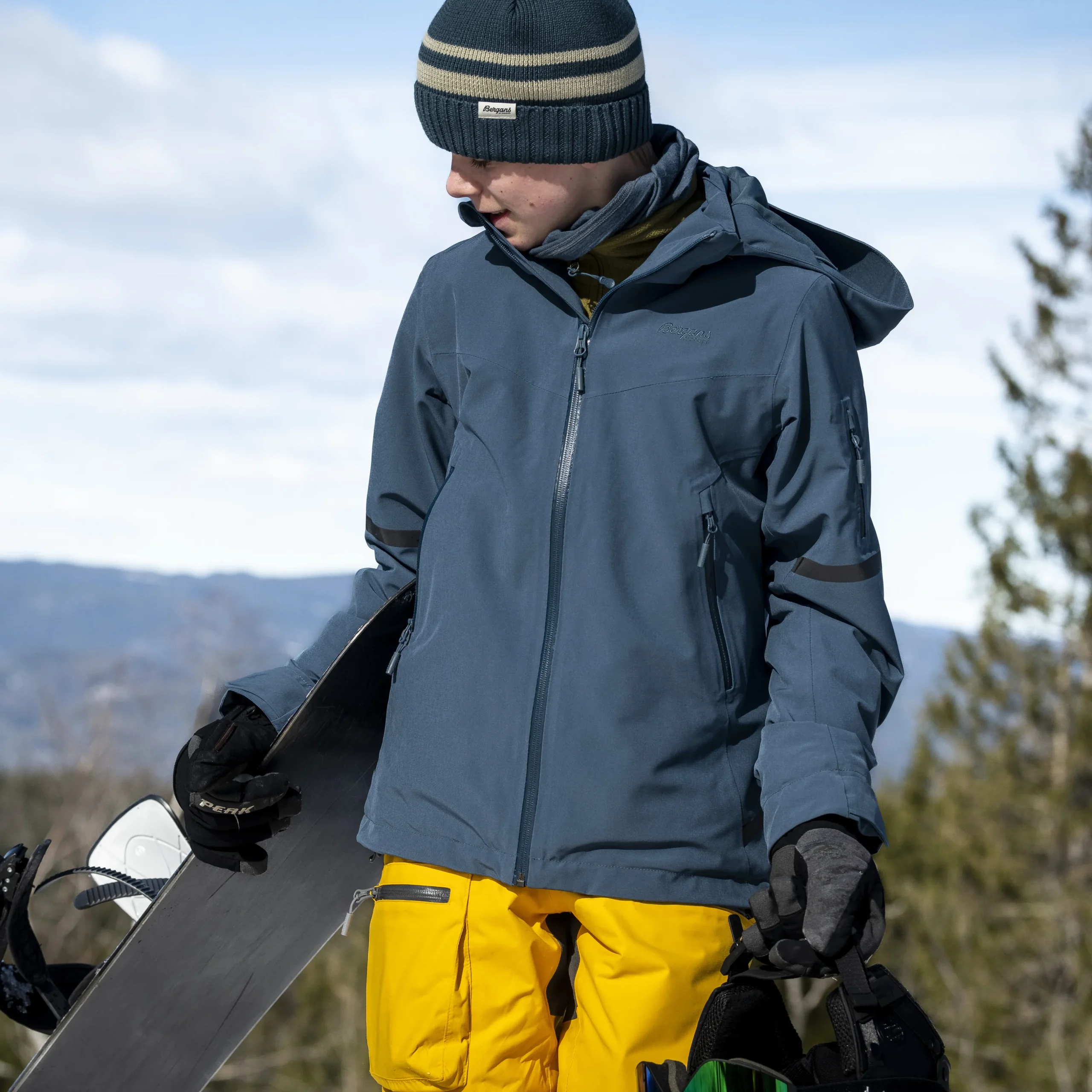 Sale Bergans Oppdal Insulated Youth Jacket - Orion Blue
