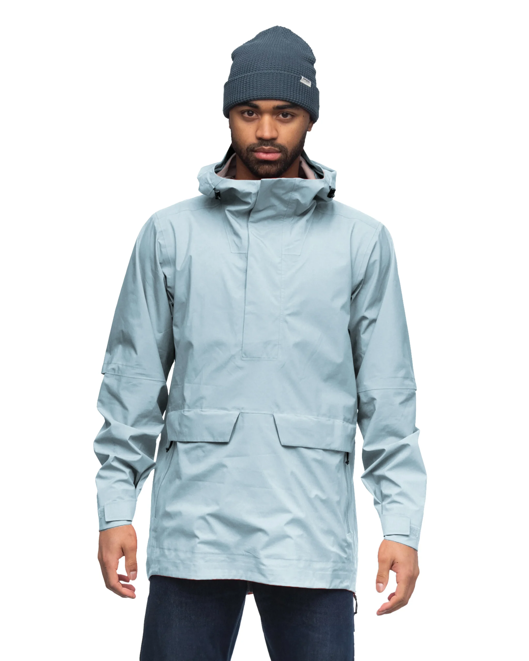 Store Bergans Oslo Urban Anorak - Smoke Blue