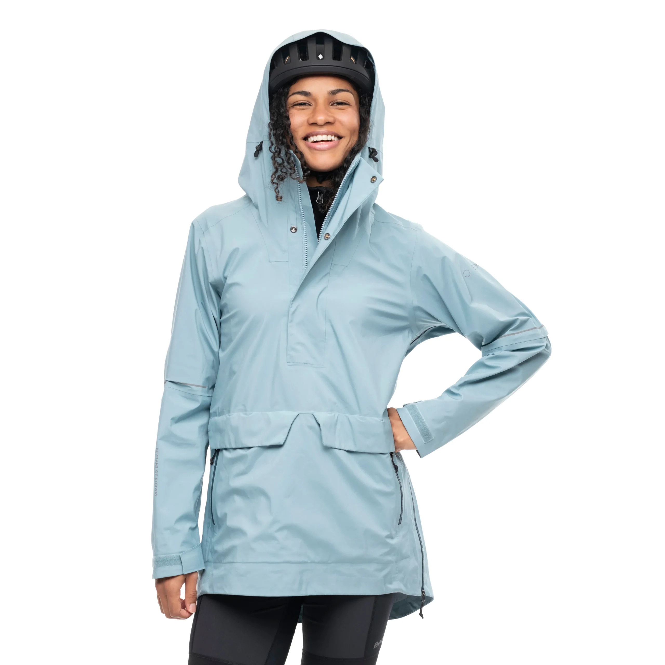 Store Bergans Oslo Urban Anorak - Smoke Blue