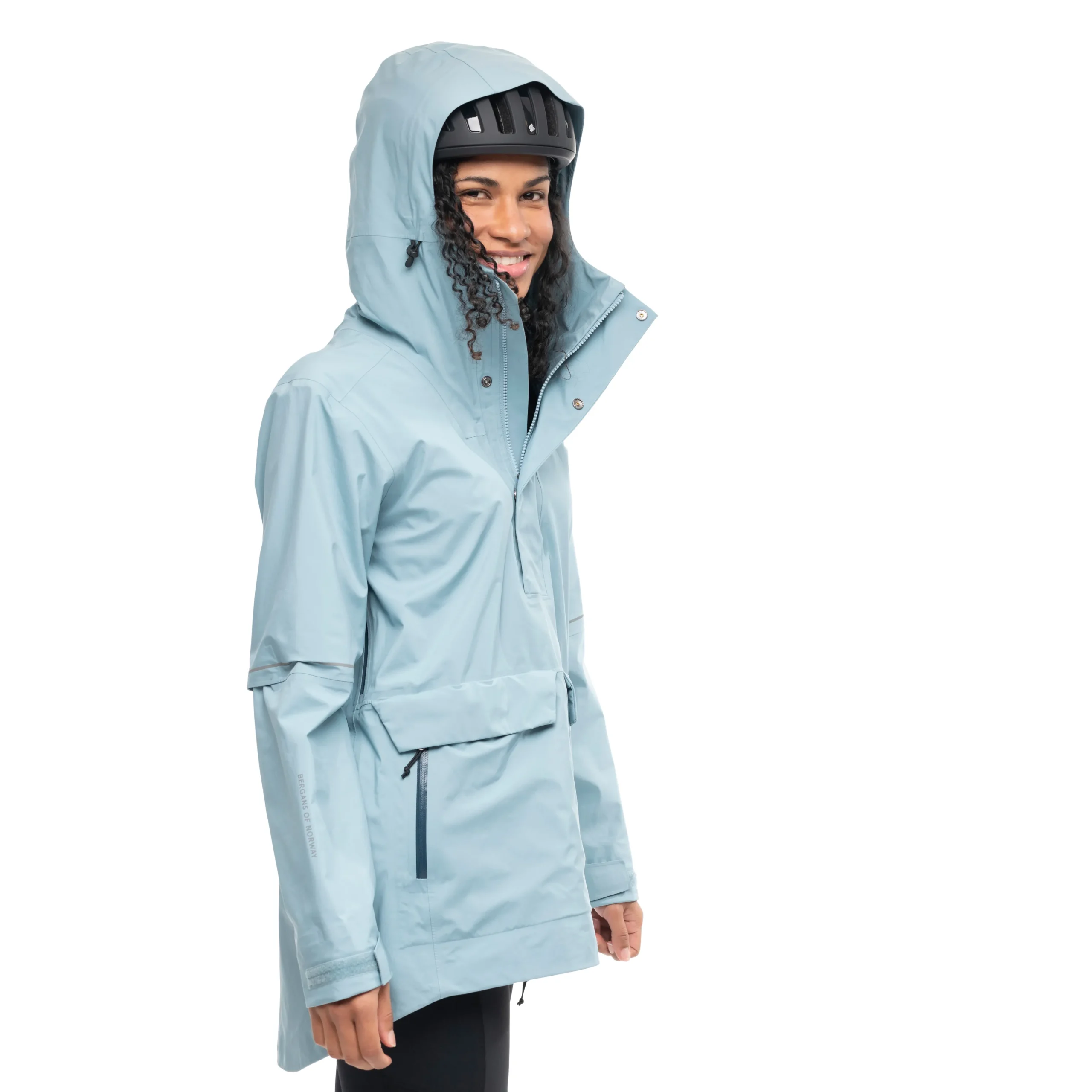 Store Bergans Oslo Urban Anorak - Smoke Blue