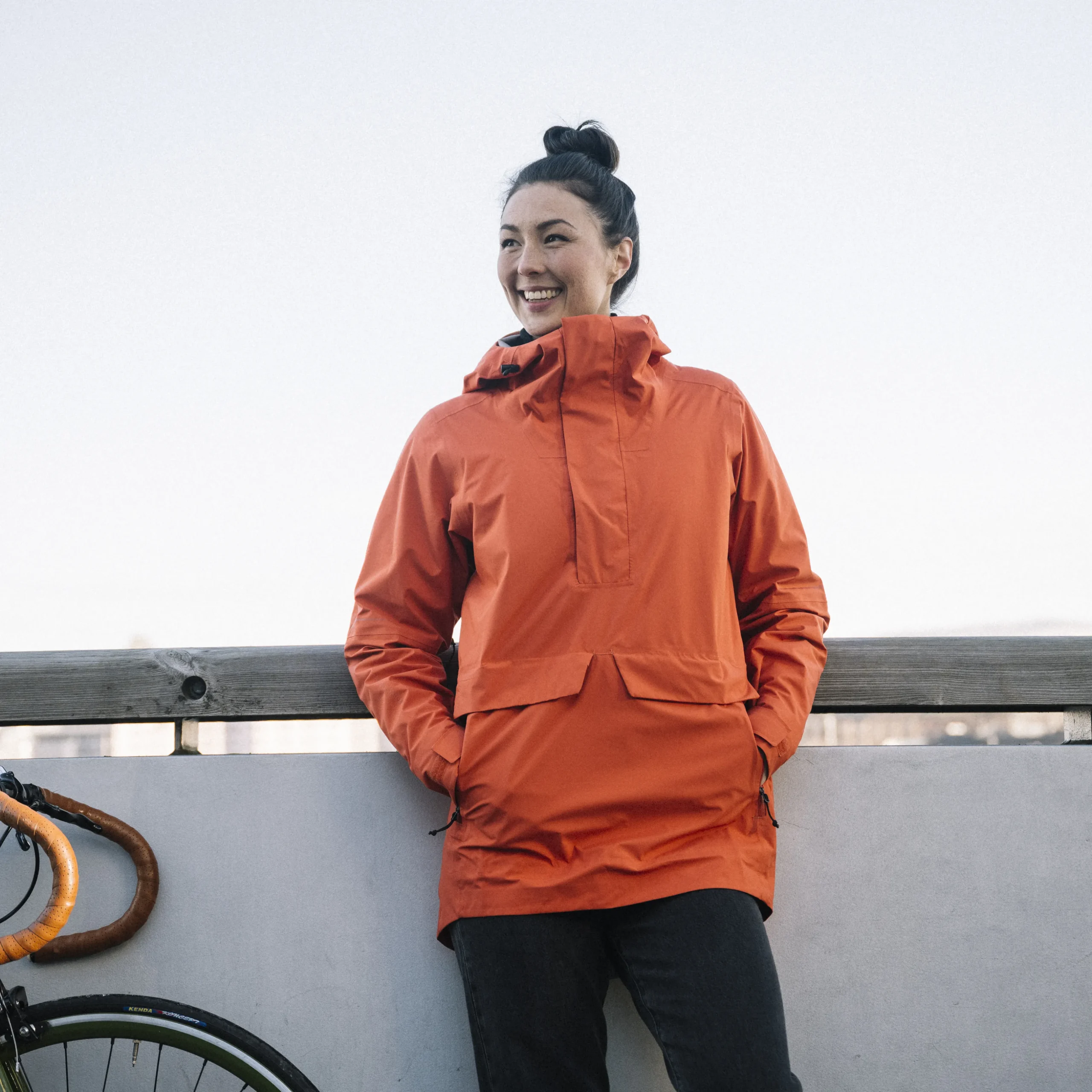 Fashion Bergans Oslo Urban Anorak - Brick