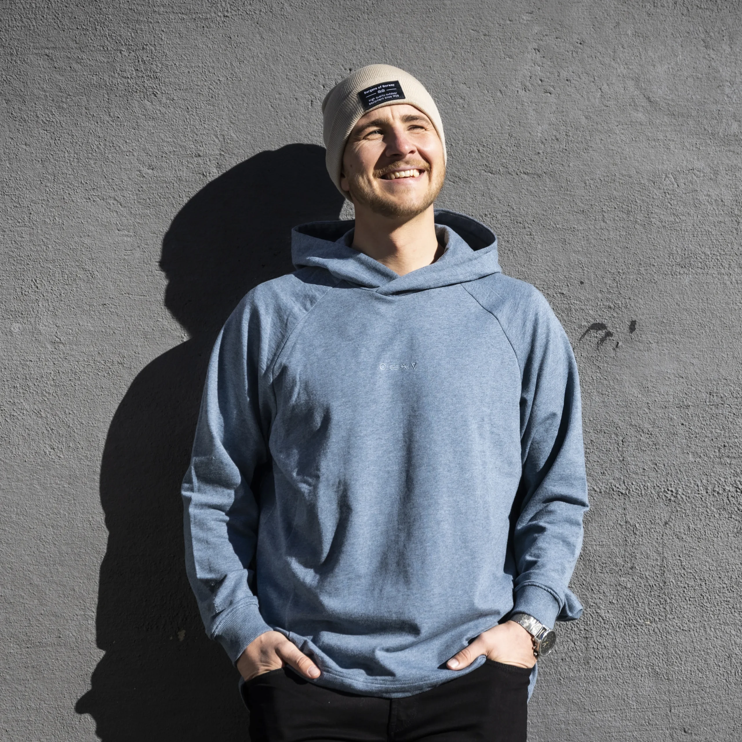 Outlet Bergans Oslo Urban Comfy Hoodie Unisex - Orion Blue