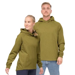Hot Bergans Oslo Urban Comfy Hoodie Unisex - Olive Green