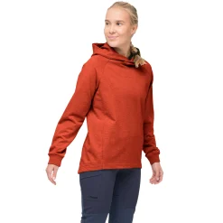Flash Sale Bergans Oslo Urban Comfy Hoodie Unisex - Brick