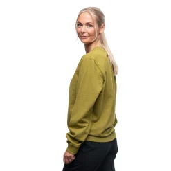 Shop Bergans Oslo Urban Comfy Sweater Unisex - Olive Green
