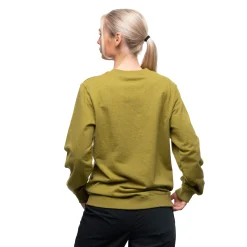 Shop Bergans Oslo Urban Comfy Sweater Unisex - Olive Green