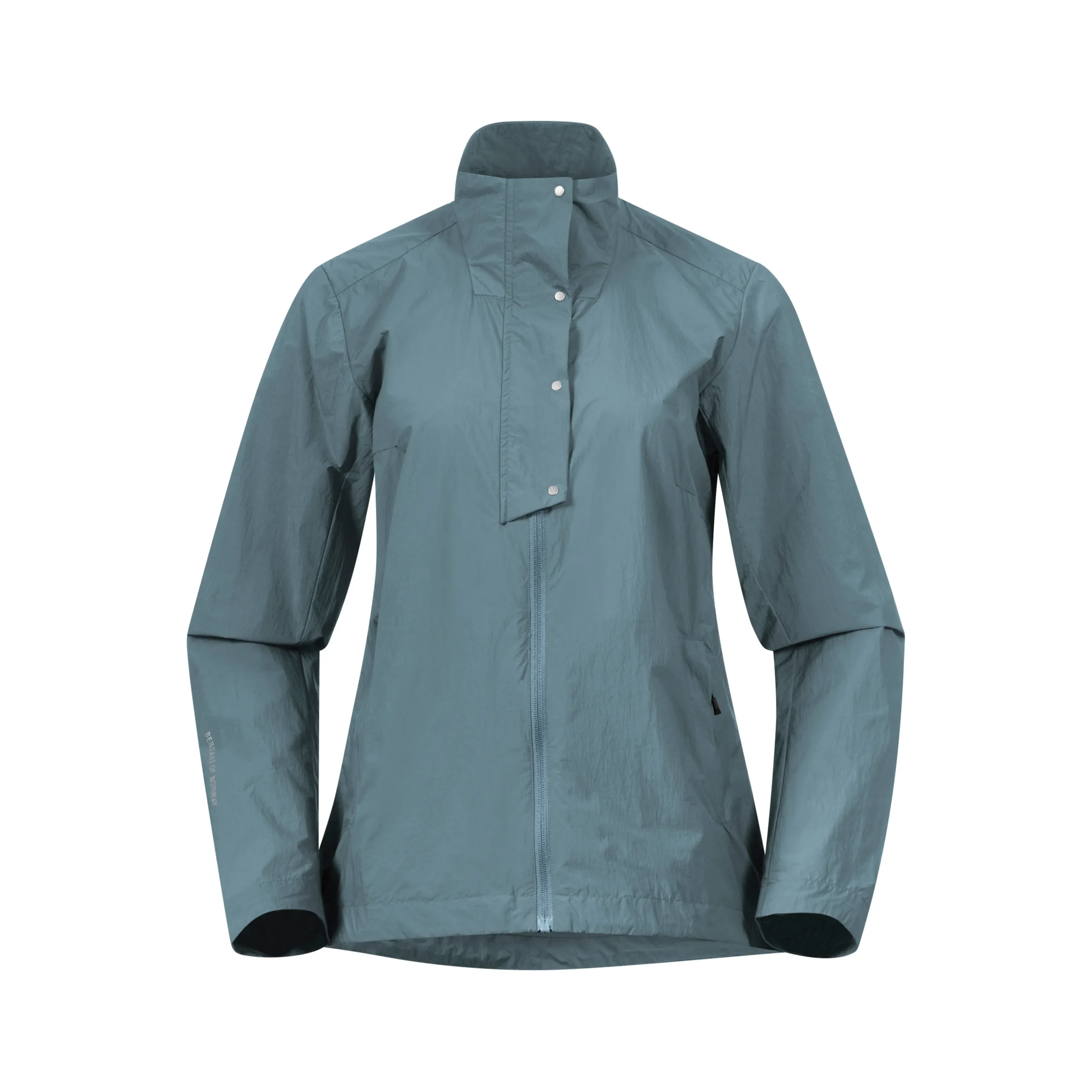 Hot Bergans Oslo Urban Commute Windbreaker Jacket Women - Smoke Blue