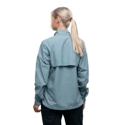 Hot Bergans Oslo Urban Commute Windbreaker Jacket Women - Smoke Blue