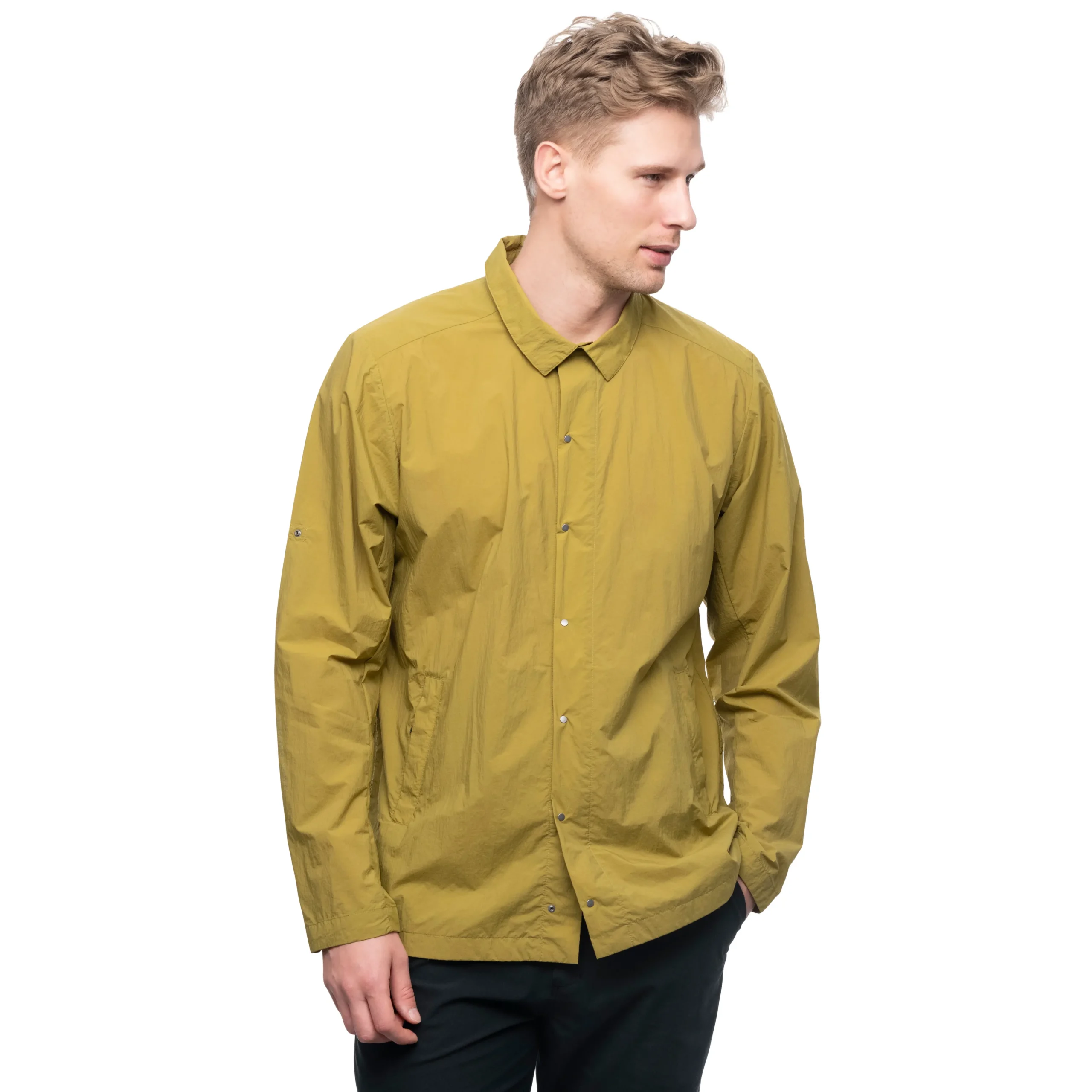 Hot Bergans Oslo Urban Commute Windbreaker Jacket Men - Olive Green