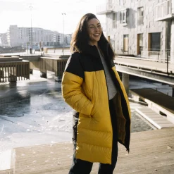 Cheap Bergans Oslo Urban Down Parka - Light Golden Yellow / Black