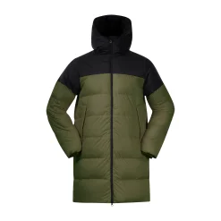 Best Sale Bergans Oslo Urban Down Parka - Dark Olive Green / Black