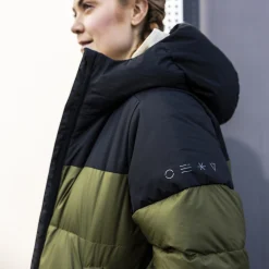 Best Sale Bergans Oslo Urban Down Parka - Dark Olive Green / Black