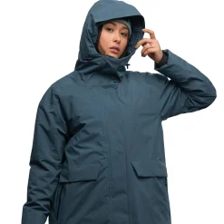 Fashion Bergans Oslo Urban Insulated W Parka - Orion Blue