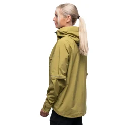 Sale Bergans Oslo Urban Rain Shell Jacket Women - Olive Green