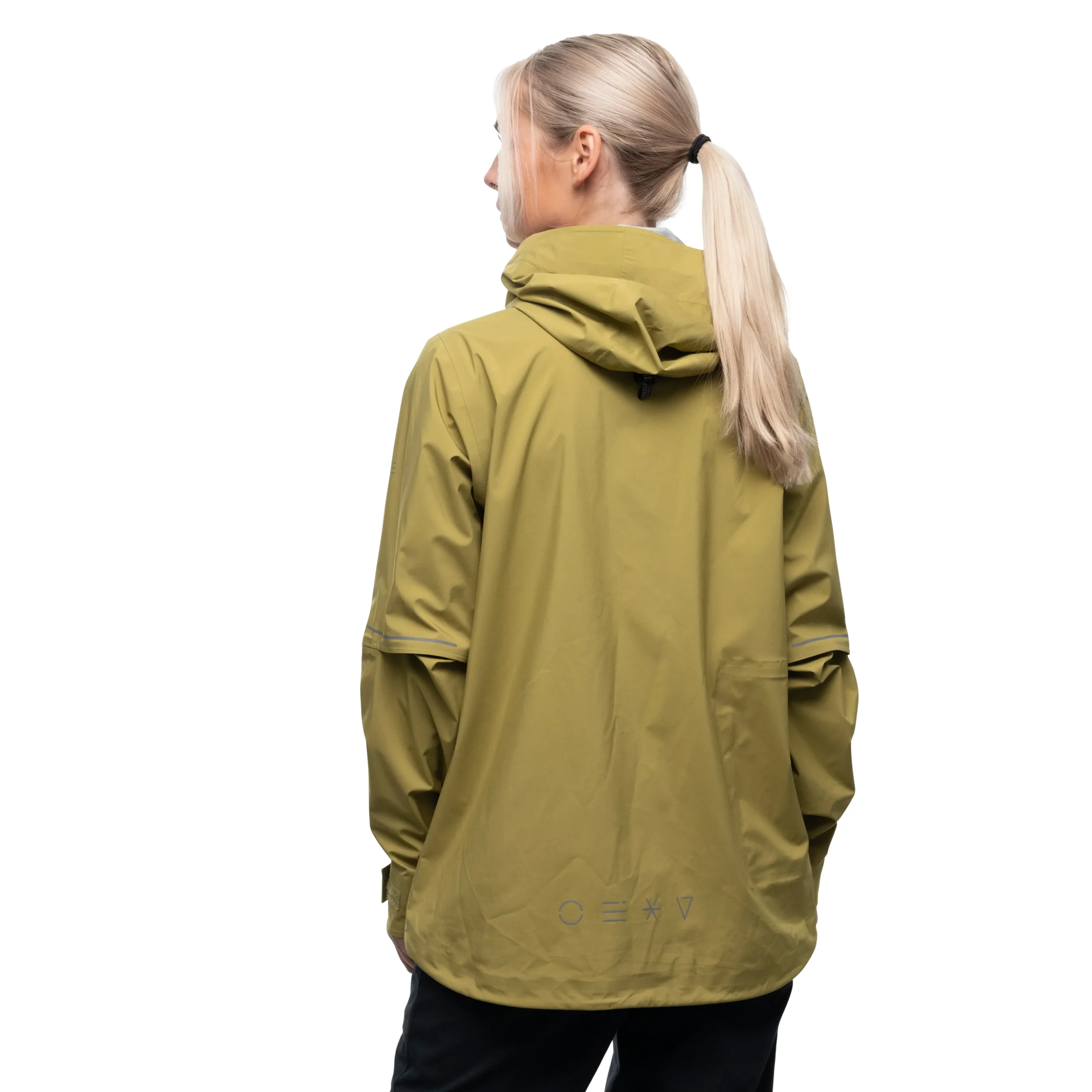 Sale Bergans Oslo Urban Rain Shell Jacket Women - Olive Green