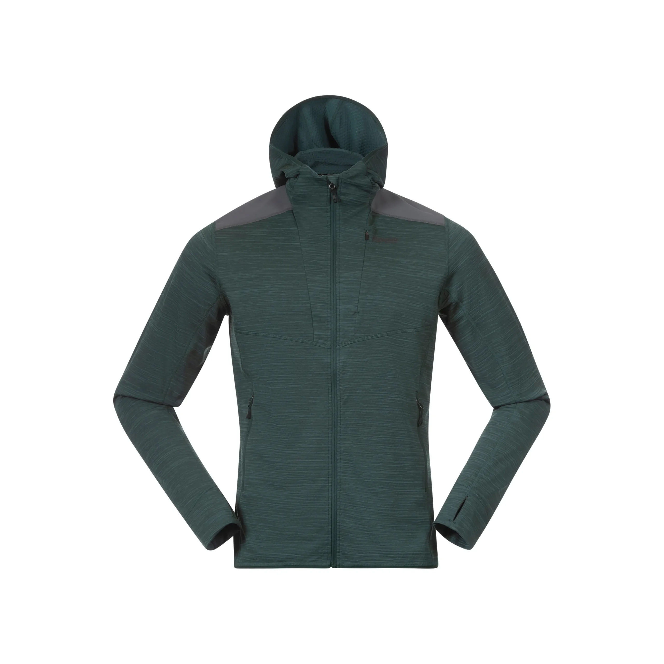Best Bergans Rabot Active Mid Hood Jacket - Duke Green