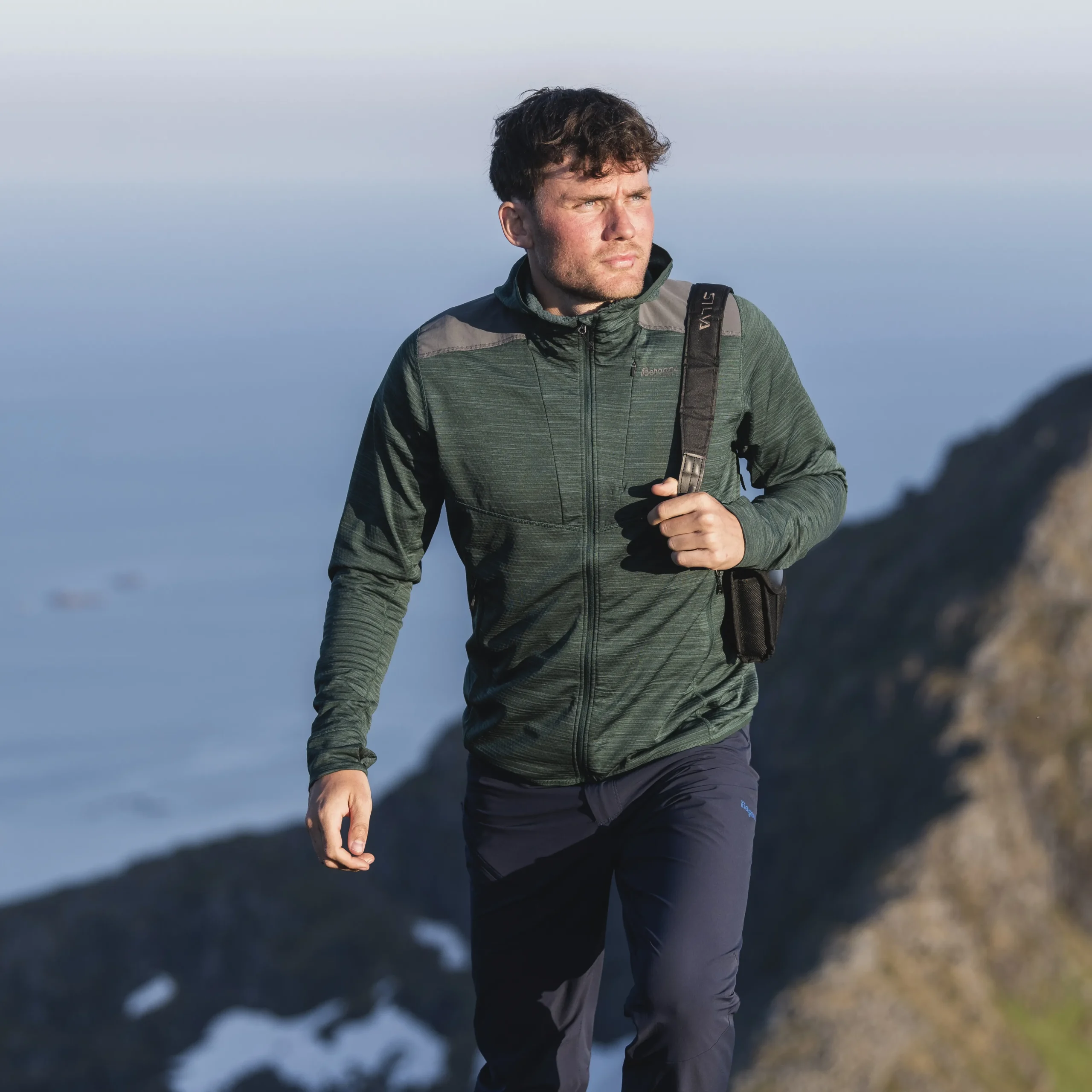 Best Bergans Rabot Active Mid Hood Jacket - Duke Green