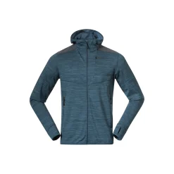 Clearance Bergans Rabot Active Mid Hood Jacket - Orion Blue