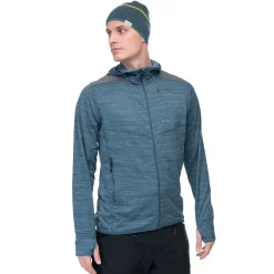 Clearance Bergans Rabot Active Mid Hood Jacket - Orion Blue