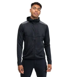 Store Bergans Rabot Active Mid Hood Jacket - Black