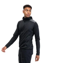 Store Bergans Rabot Active Mid Hood Jacket - Black