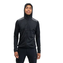 Store Bergans Rabot Active Mid Hood Jacket - Black