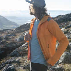 Store Bergans Rabot Active Mid Hood Jacket - Cloudberry Yellow