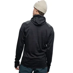 New Bergans Rabot Active Mid Hood Jacket - Solid Charcoal