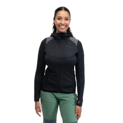 Discount Bergans Rabot Active Mid Hood W Jacket - Black