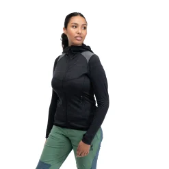 Discount Bergans Rabot Active Mid Hood W Jacket - Black