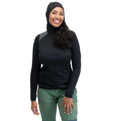 Discount Bergans Rabot Active Mid Hood W Jacket - Black