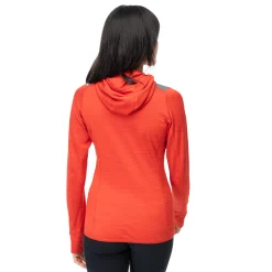 Best Sale Bergans Rabot Active Mid Hood W Jacket - Dark Brick
