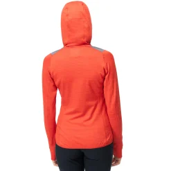 Best Sale Bergans Rabot Active Mid Hood W Jacket - Dark Brick
