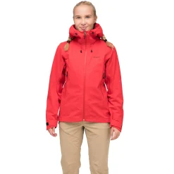 Best Bergans Rabot Allround 3L Shell Jacket Women - Fire Red